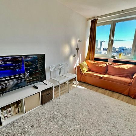 Super Apartament Brown 2X Metro Nowy Wifi Netflix Spotify Panorama Miasta Warszawa Exteriör bild