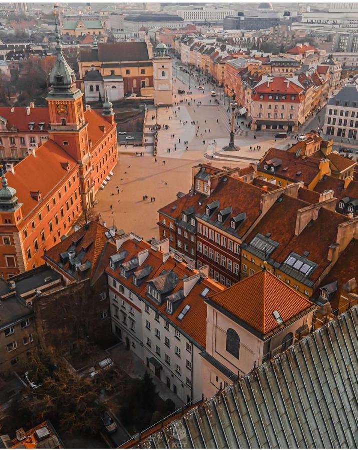 Super Apartament Brown 2X Metro Nowy Wifi Netflix Spotify Panorama Miasta Warszawa Exteriör bild